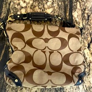 Coach 10620 Carly Large Brown Tote Purse S